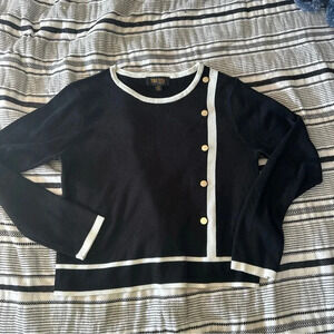 truth by republic sweater womens medium Black